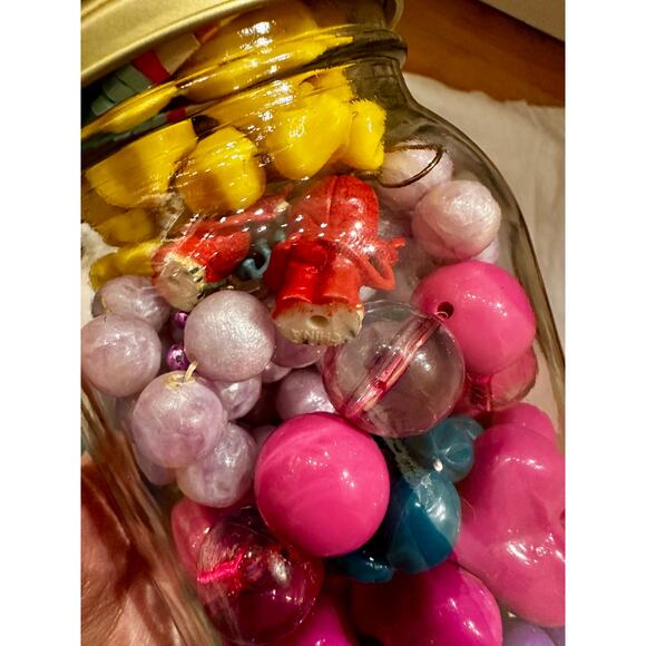 Mystery Jewelry Jar - Kidcore Party Girl Bold Colorful 12 Pieces - Picture 7 of 8